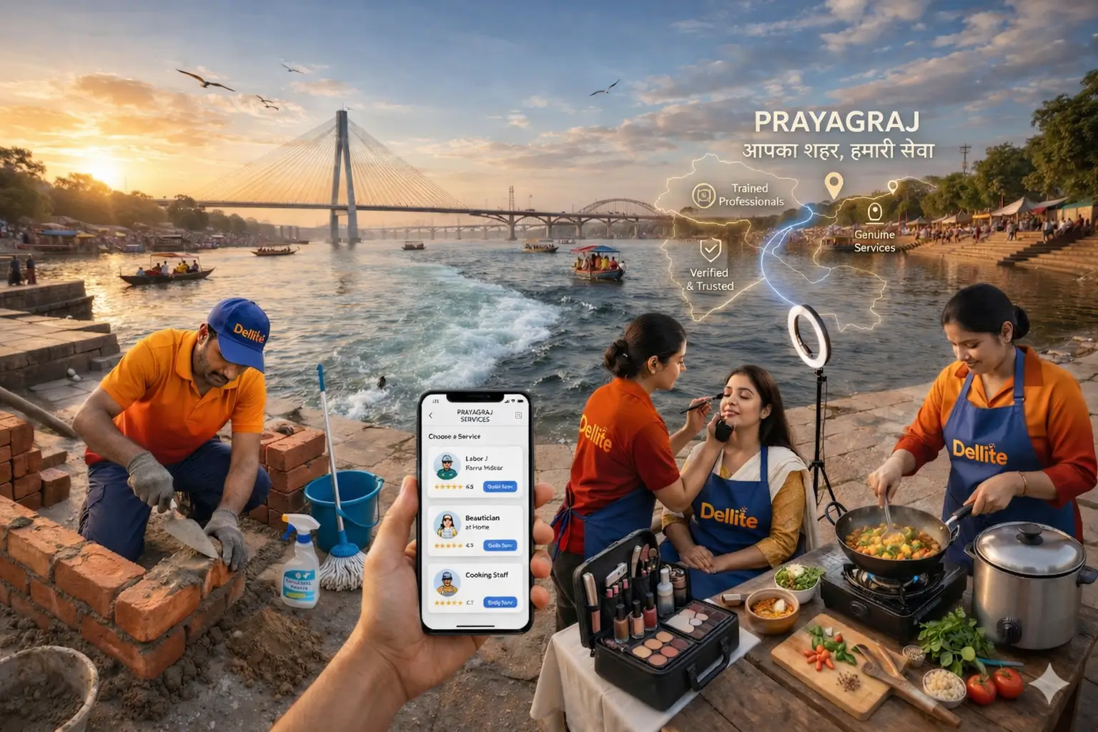 Dellite professionals providing trusted home services